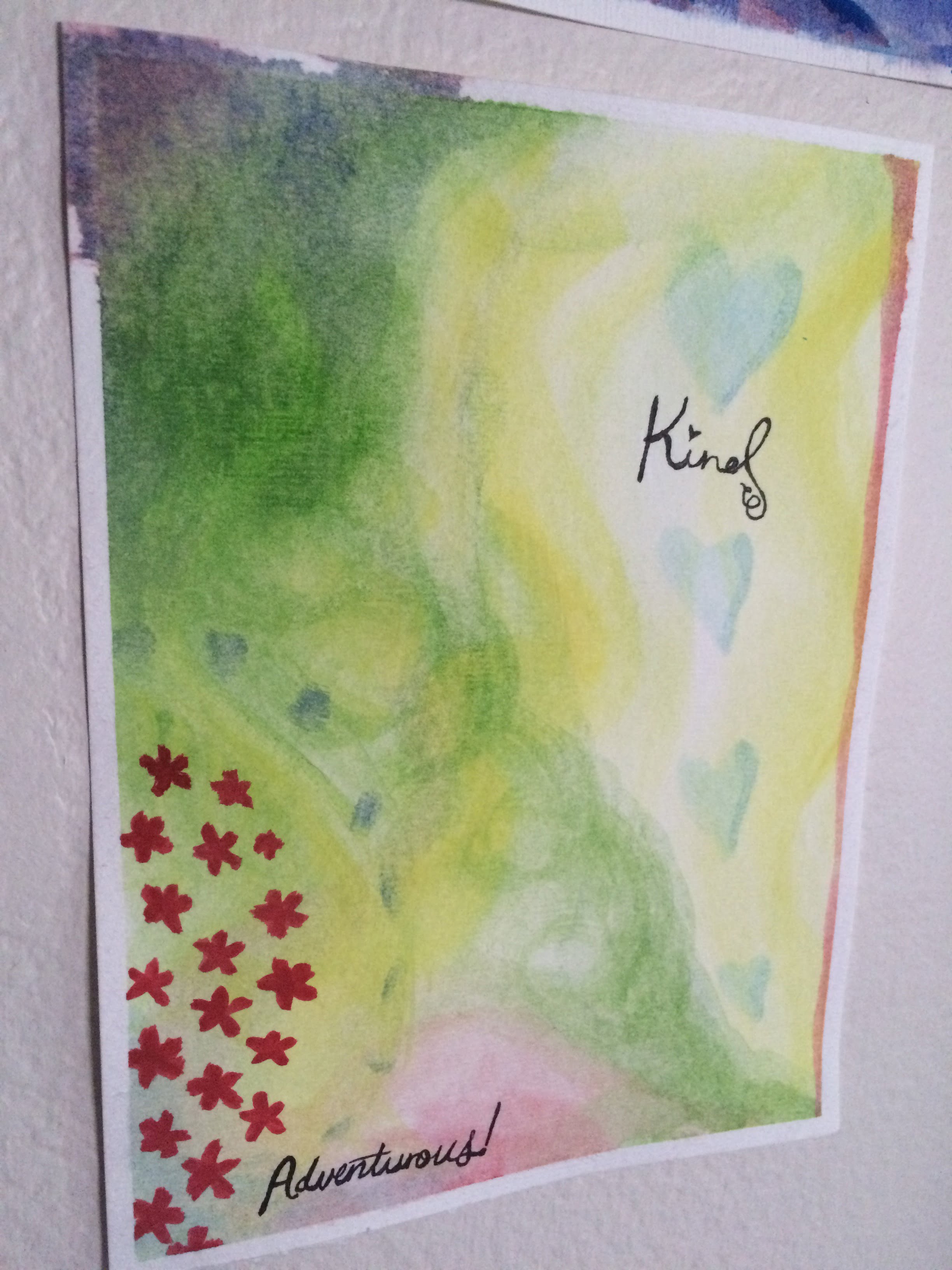 Watercolor painting